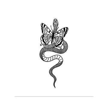 VENOM AND WINGS - Stay Tatt | Temporary Tattoos