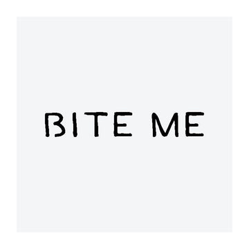 BITE ME - Stay Tatt | Temporary Tattoos
