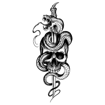 Serpent’s Omen Semi Permanent Tattoo