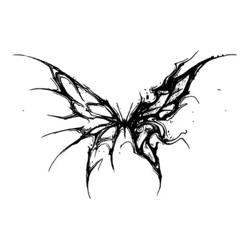 Ethereal Fracture Semi Permanent Tattoo