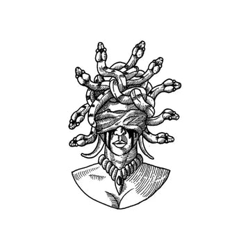 Medusa Semi Permanent Tattoo