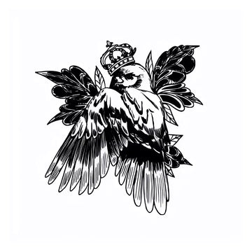 BIRD KING - Stay Tatt | Temporary Tattoos
