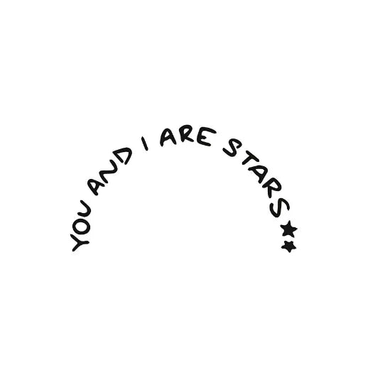 Written in the Stars Semi-Permanent Tattoo - Celestial Love Art | Stay tatt