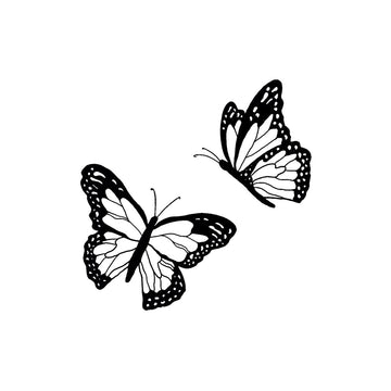 BUTTERFLY COUPLE - Stay Tatt | Temporary Tattoos