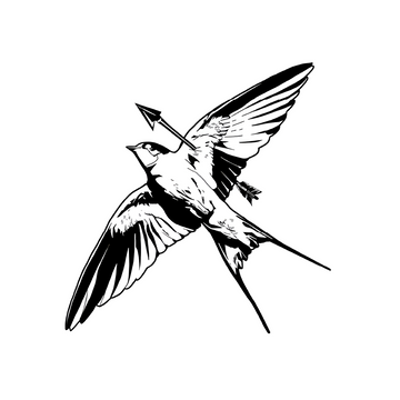 WOUNDED BIRD - Stay Tatt | Temporary Tattoos