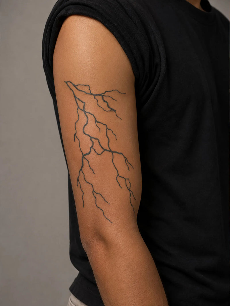 Thunder Lightning Tattoo