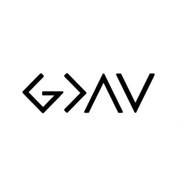 GOD IS GREATOR THAN ALL UPS AND DOWNS - Stay Tatt | Temporary Tattoos