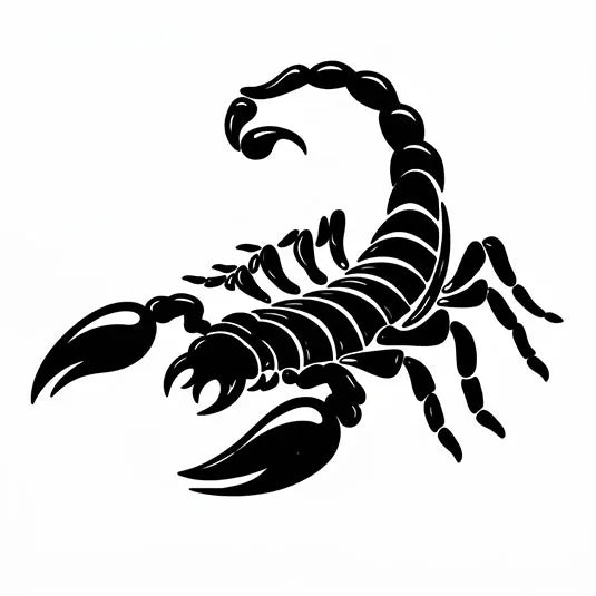 Shadow Sting Scorpion Tattoo