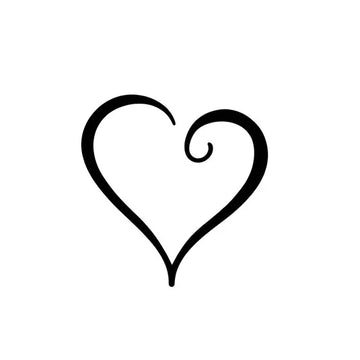 Minimal Heart Tattoo