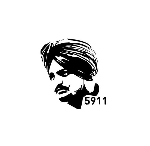 Sidhu Moosewala 5911 Tattoo