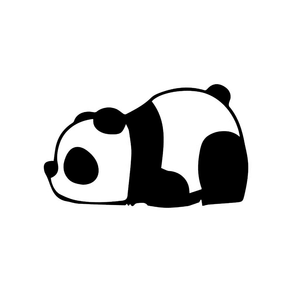 Tired panda