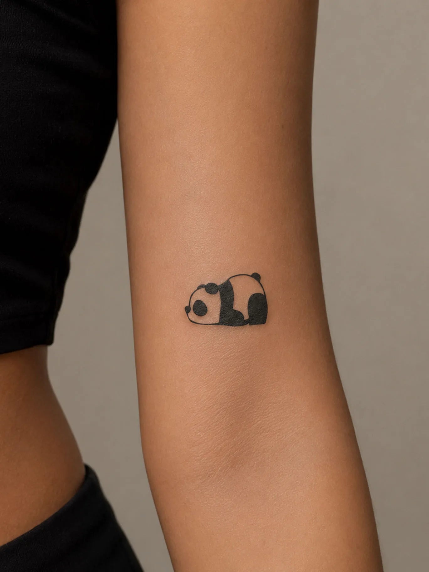 Sleeping Panda Tattoo