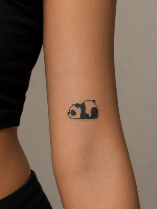 Sleeping Panda Tattoo