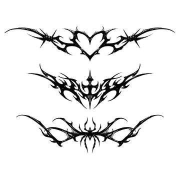 Gothic Tribal Bands Tattoo