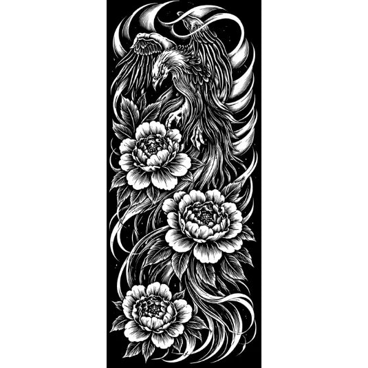 Eternal Rise Phoenix & Peony (FULL SLEEVE)