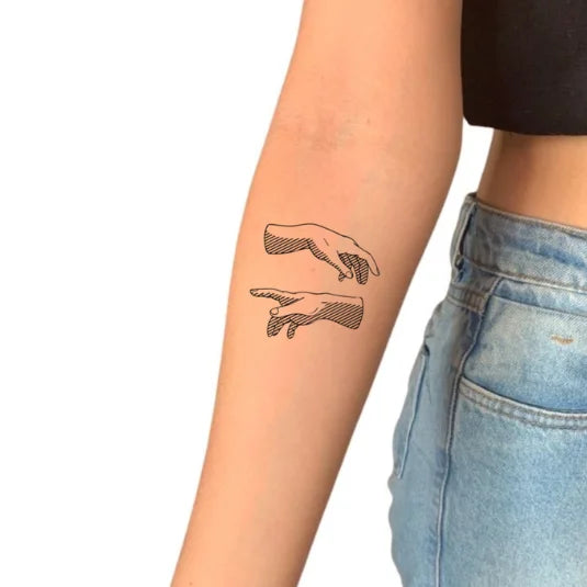 Eternal Hands – Semi Permanent Tattoo