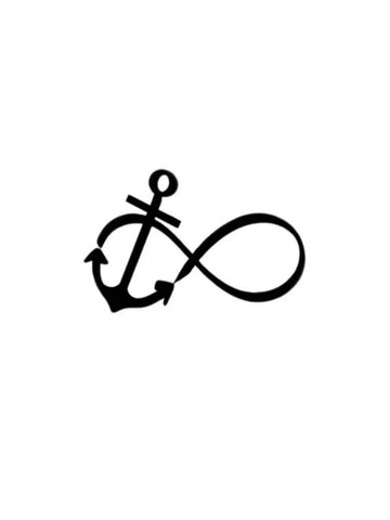 Anchor Infinity Tattoo
