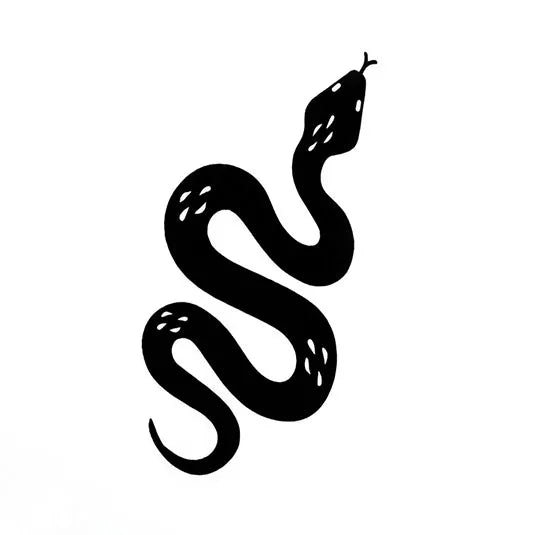 Celestial Snake Tattoo