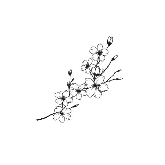 Sakura Blossom – Semi Permanent Tattoo
