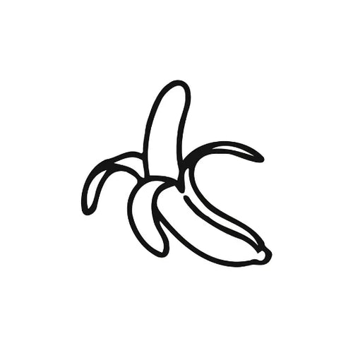 Peeled Banana Tattoo