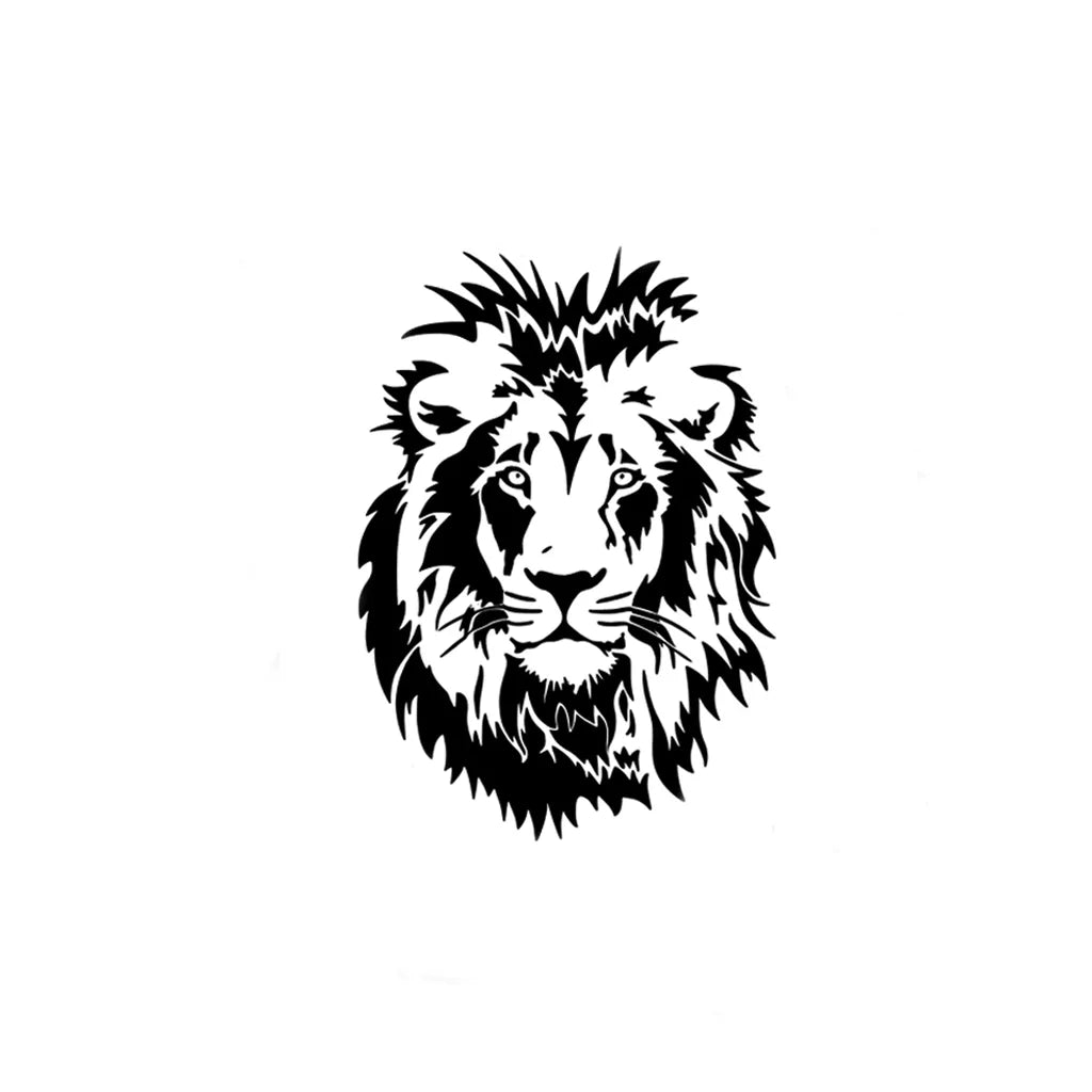 Bold Lion Head Tattoo