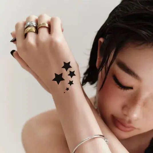 Shooting Stars – Semi Permanent Tattoo