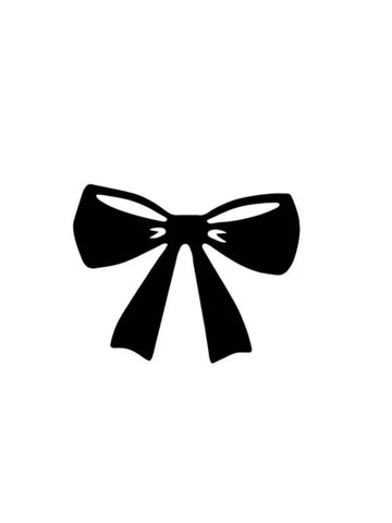 Ribbon Bow Tattoo