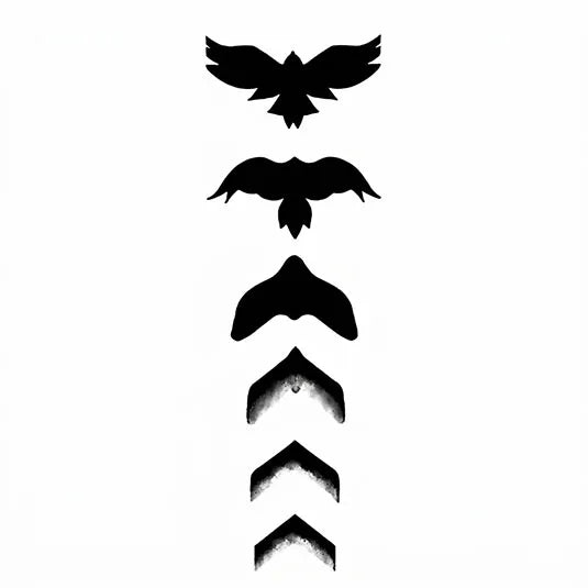 Wing Silhouettes Tattoo