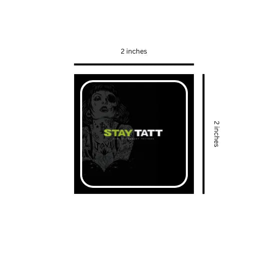 Custom Small Semi-Permanent Tattoo (2 × 2 in)