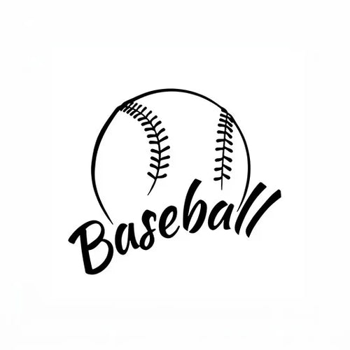 Mini Baseball Tattoo