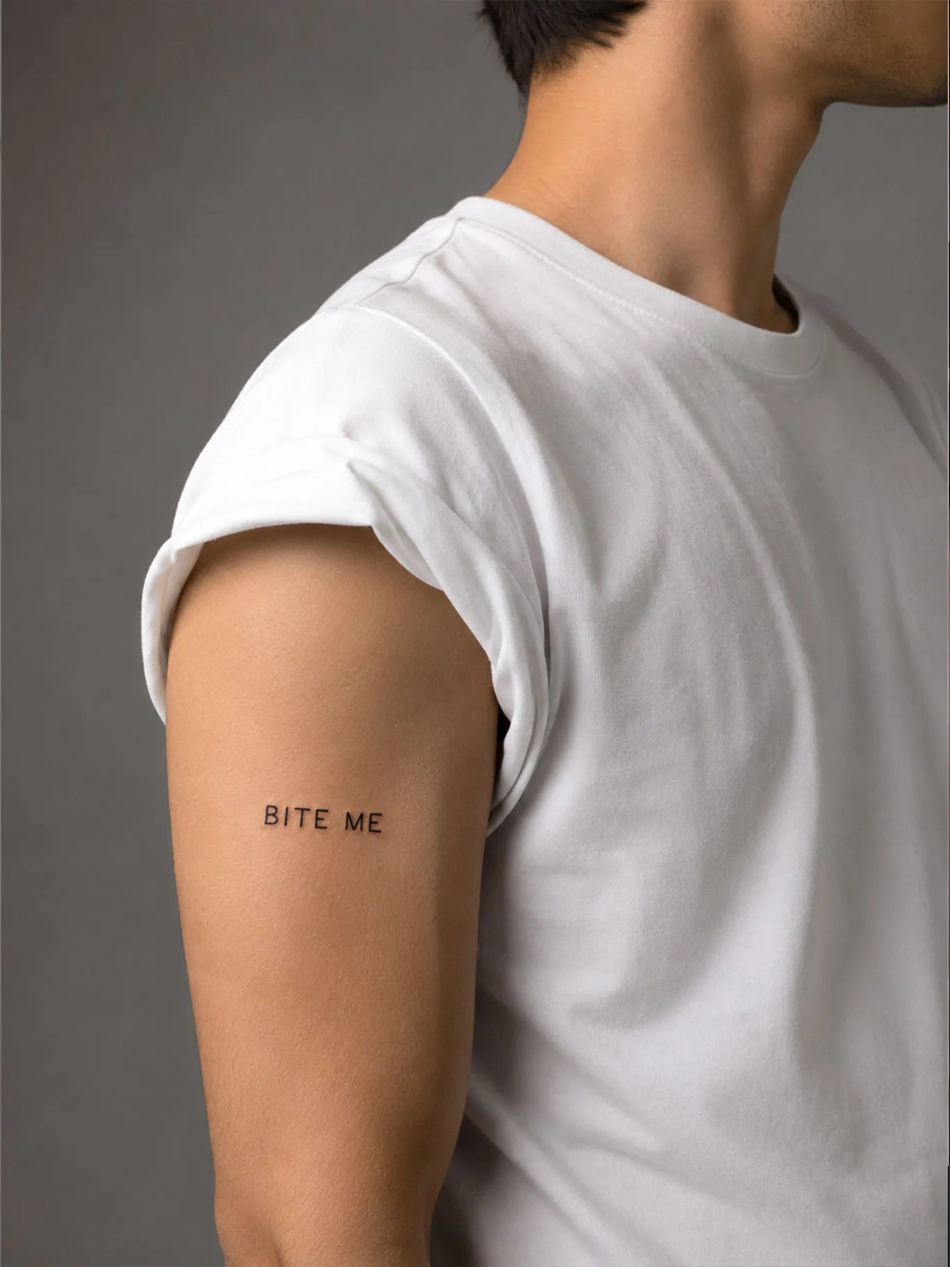 Bite Me Tattoo