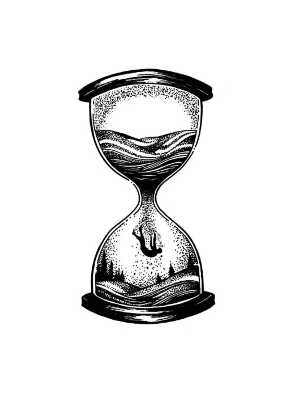 Hourglass Tattoo