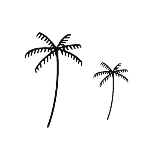 Palm Trees – Semi-Permanent Tattoo