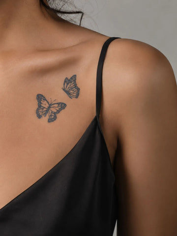 Butterfly Couple Tattoo