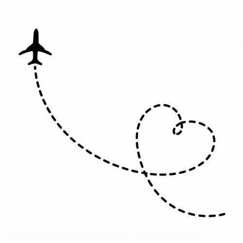 Wanderlust Heart Tattoo