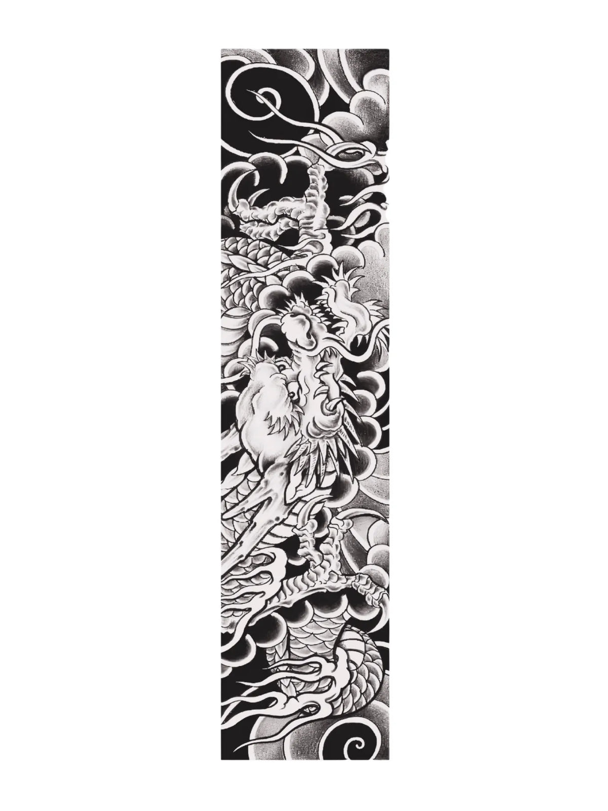Japanese Dragon Forearm Band Tattoo