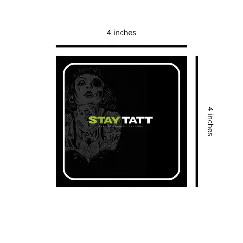 Custom Medium Semi-Permanent Tattoo (4 × 4 in)