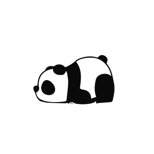 Sleeping Panda – Semi-Permanent Tattoo