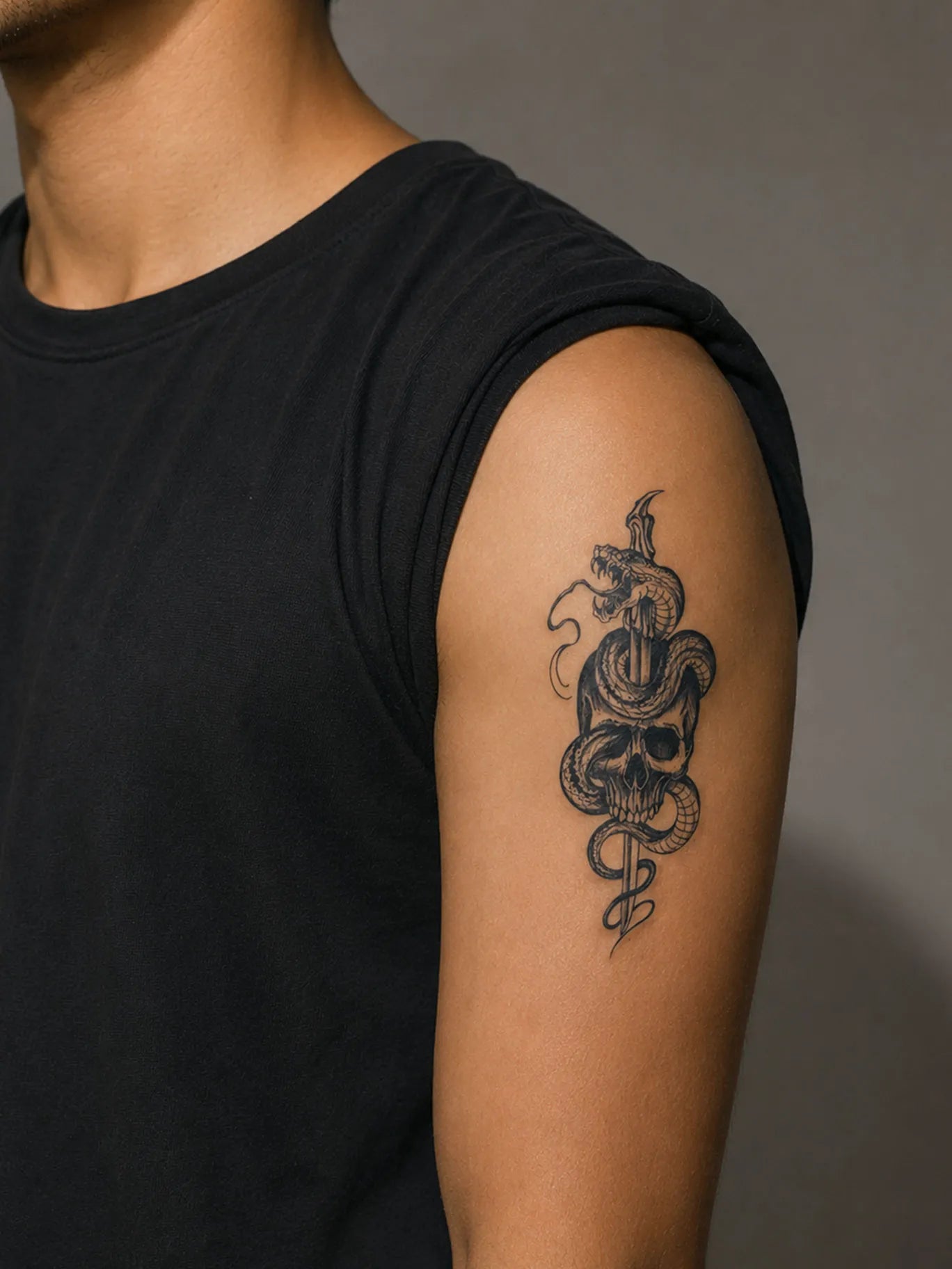 Serpent's Omen Tattoo