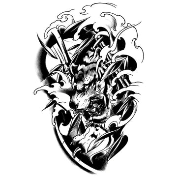 Tiger’s Fury Semi Permanent Tattoo