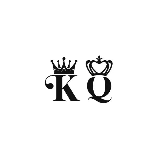 King & Queen Spades Semi-Permanent Tattoo – Finger Minis | Stay Tatt