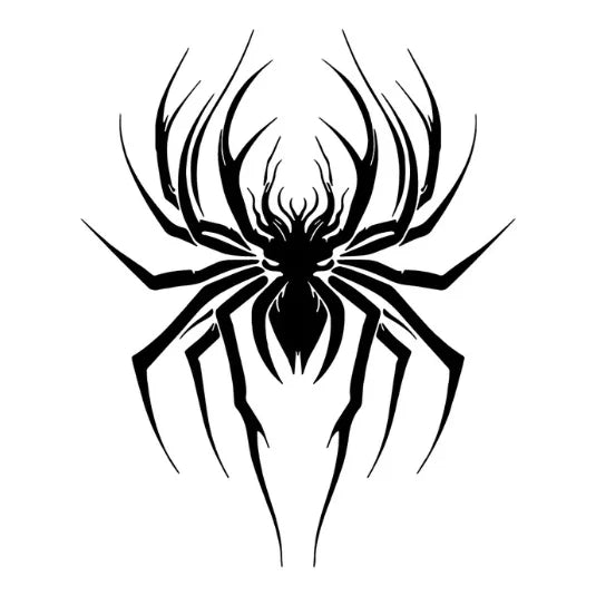 Venom Spider Semi Permanent Tattoo