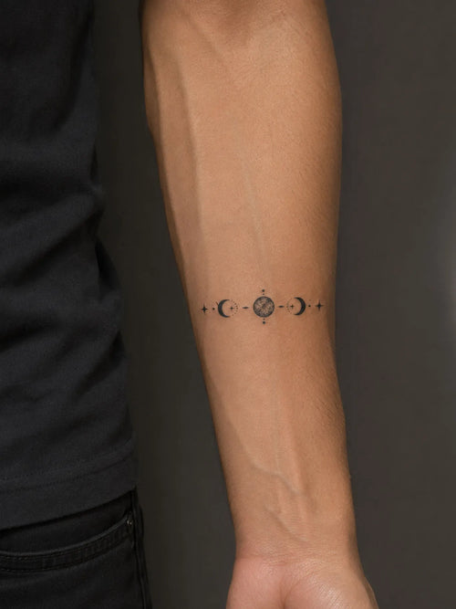 Moon's Change Tattoo