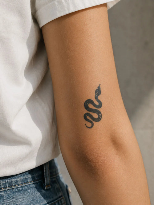 Celestial Snake Tattoo