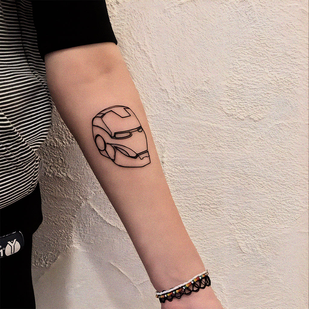 IRON MAN - Stay Tatt | Temporary Tattoos 
