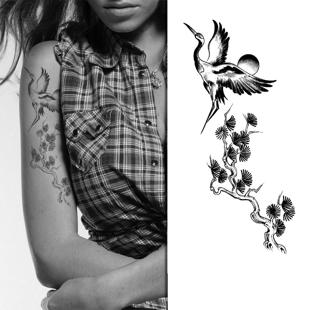 FLYING SWAN - Stay Tatt | Temporary Tattoos 
