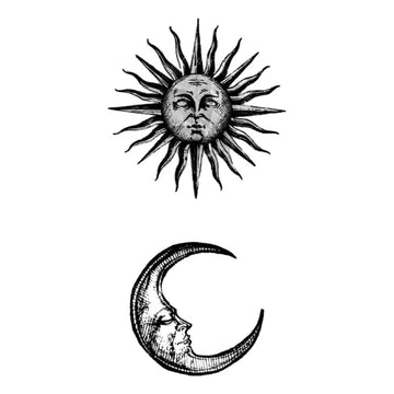 Sun & Moon Semi Permanent Tattoo