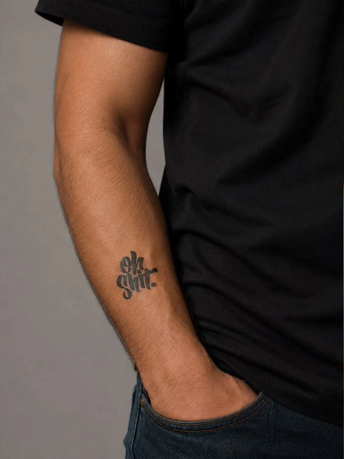 Oh Shit Tattoo