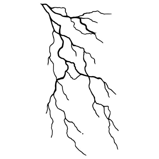 Thunder Veins Semi Permanent Tattoo