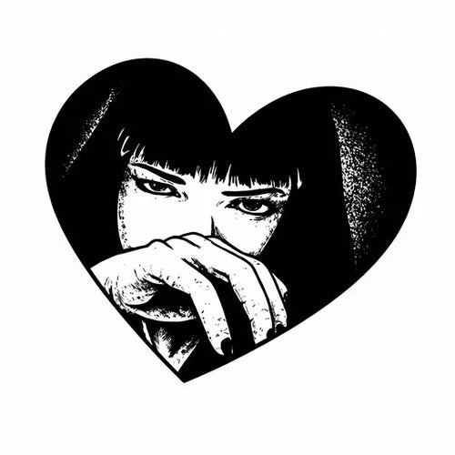 Mia Wallace Heart Tattoo